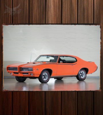 Металлическая табличка Pontiac GTO 564
